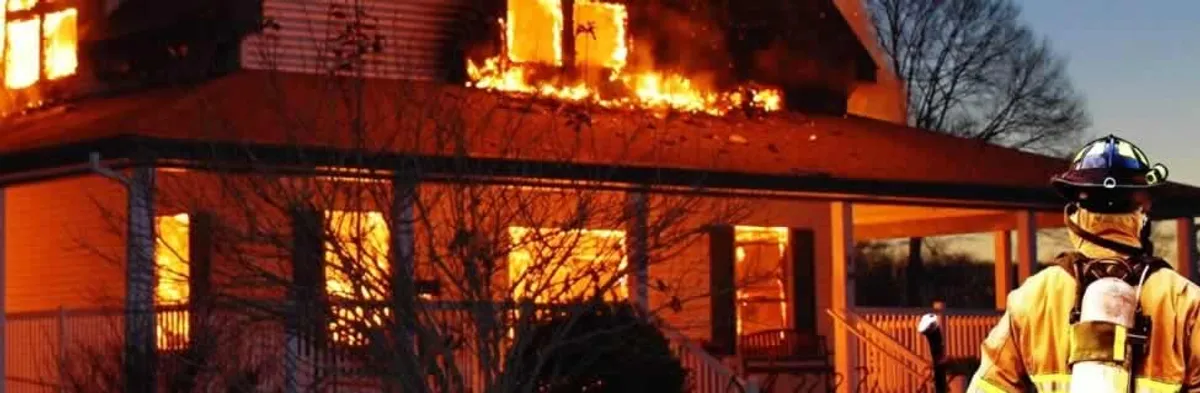fire damage repair emergency response at a residential property affected by an active house fire in Reno, NV